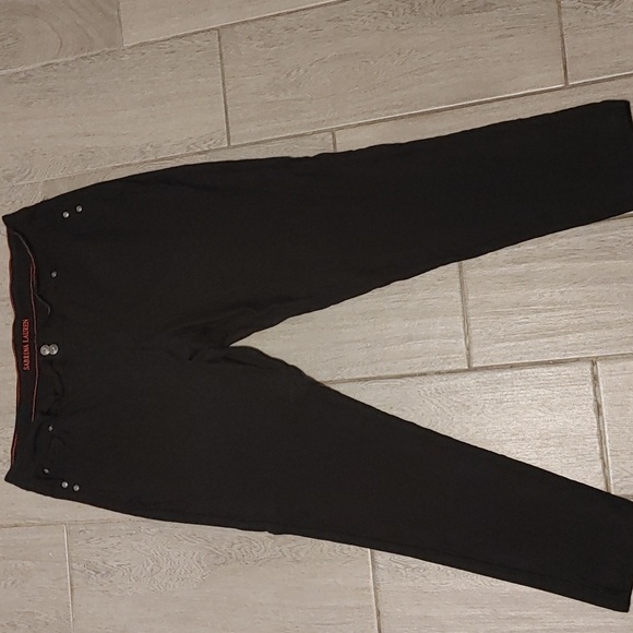 Sabrina Lauren Denim - Sabrina Lauren Pants Women's 20 Wide Black Stretch Denim